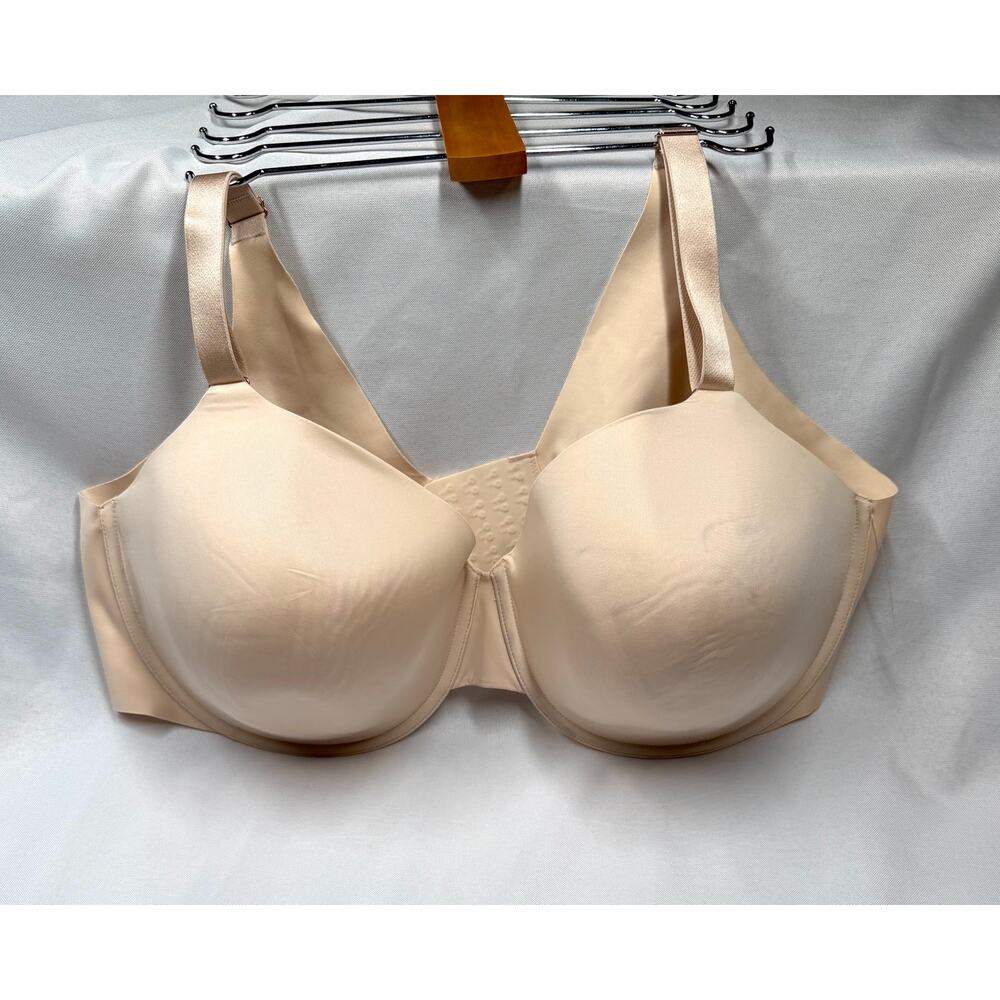 Vanishing 360 Perfect Coverage Bra 44DD Nude T Shirt Full Coverage Beige
